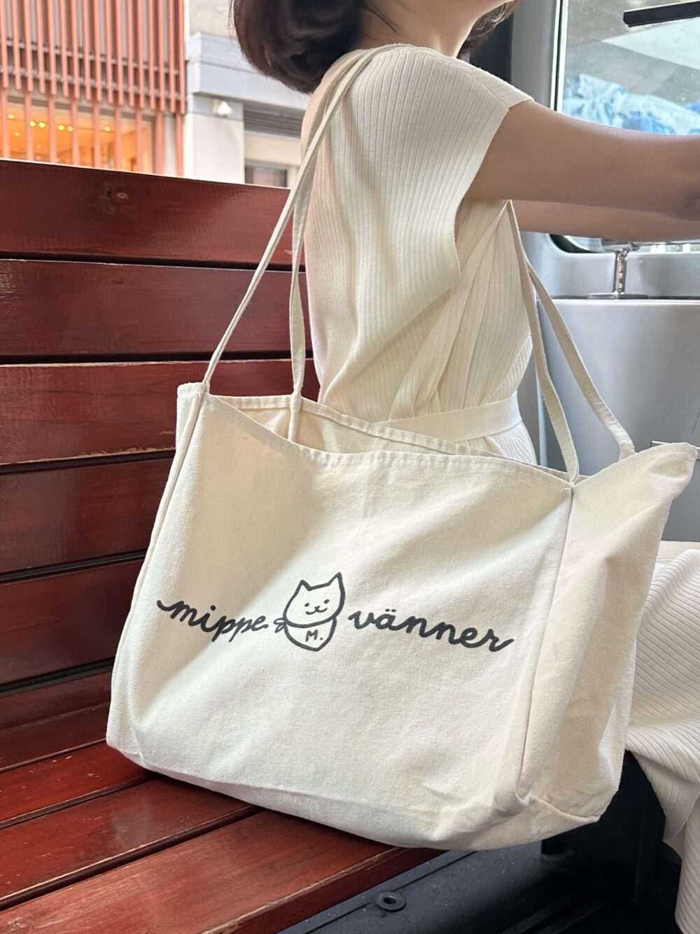 logo tote bag