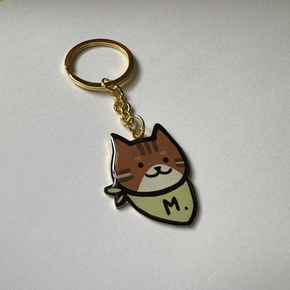 Logo key ring - Bu - Image 2